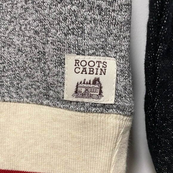 Roots Sweatshirt Red Logo, Gray Size S — Red Logo, Cotton Blend - Picture 7 of 10